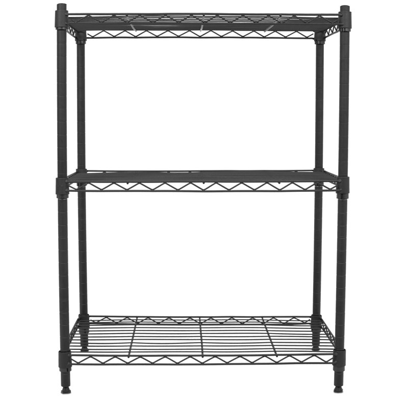 23.25'' W Metal Height -Adjustable Shelving Unit, Chrome