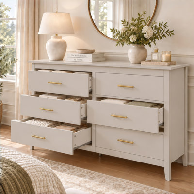 MDF 6 - Drawer Rectangle Accent Chest
