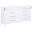 Ensemble de chambre avec grand lit 5 pièces Willowick - blanc-142025180