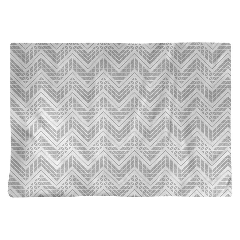 Récapitulatif de coton 18 po à la main classic Stephenie, Gris / Argent, Coton