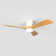 Karlena 48'' 3 - Blade Flush Mount Dimmable Ceiling Fan With Led Lights and Remote Control