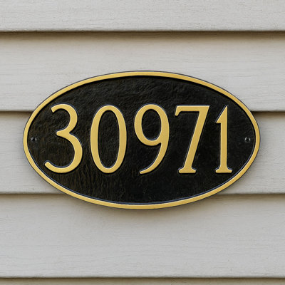 Petite Oval Wall Plaque
