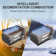 Camplux 2.64 GPM RV Propane Hot Tankless Water with Door, Remote Control Included