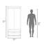 Armoire Trappe, chambre, noir
