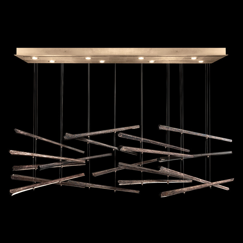 Elevate 8 - Light Pendant, Silver, Silver