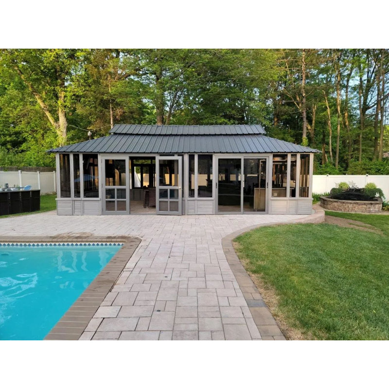 28 pi X P 15,5 pi D Pavillon de jardin en composite Ultrawood