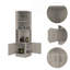 Armoire de coin Syrah, huit casiers à bouteilles, double porte, deux tablettes ouvertes gris clair-1043169778