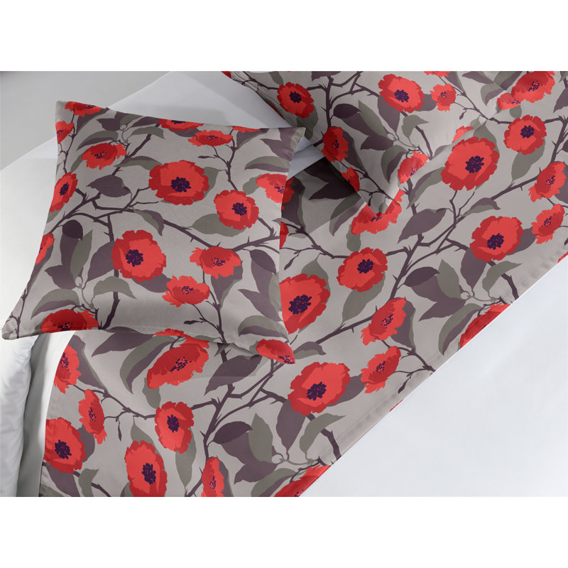 Ensemble de chemin de lit Ambesonne Poppy, Roi