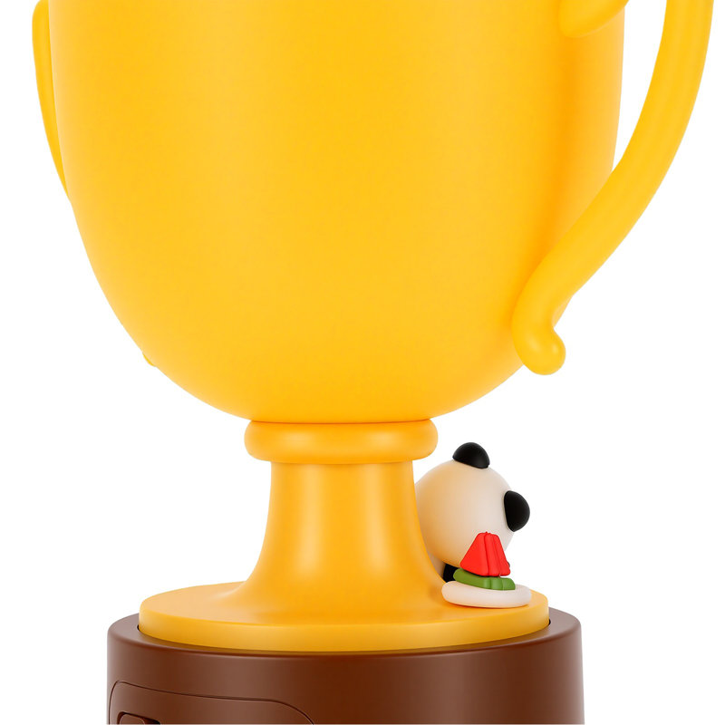 Lampe de bureau avec porte-stylo bricolage trophée 3 lumières à DEL à intensité variable et rechargeable pour cadeau de finissants type B