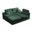 Canapé modulaire moderne en L en chenille moderne, canapé Cloud confortable avec siège profond, canapé-lit à 4 places sans outil pour le salon-188734414
