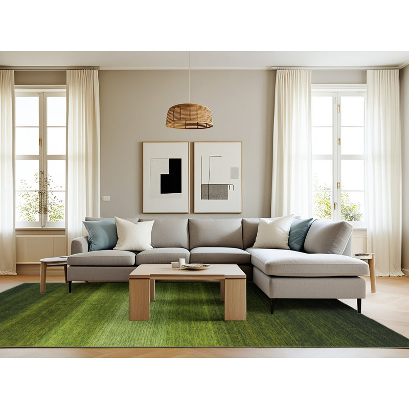 Geometric Indoor Rug, Rectangle 8' x 12'