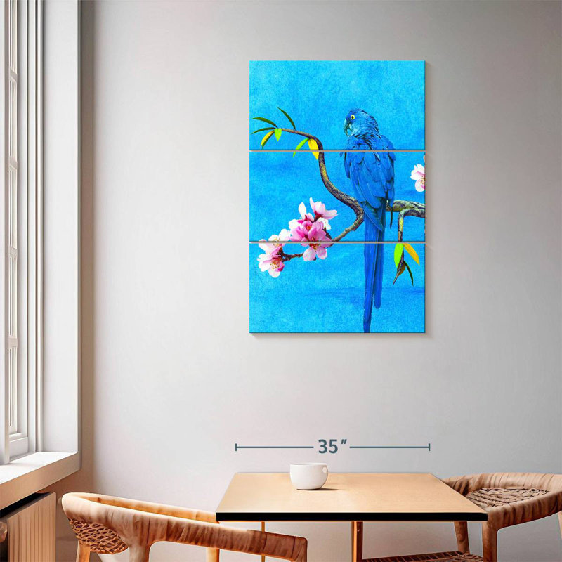 Brampt Spring Bird And Flower