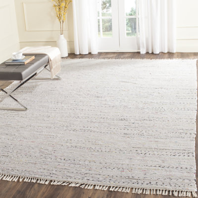 Dull Cotton Hand Woven Area Rug