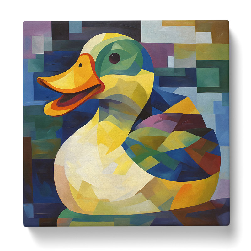 Duck Cubism No.1 - Print