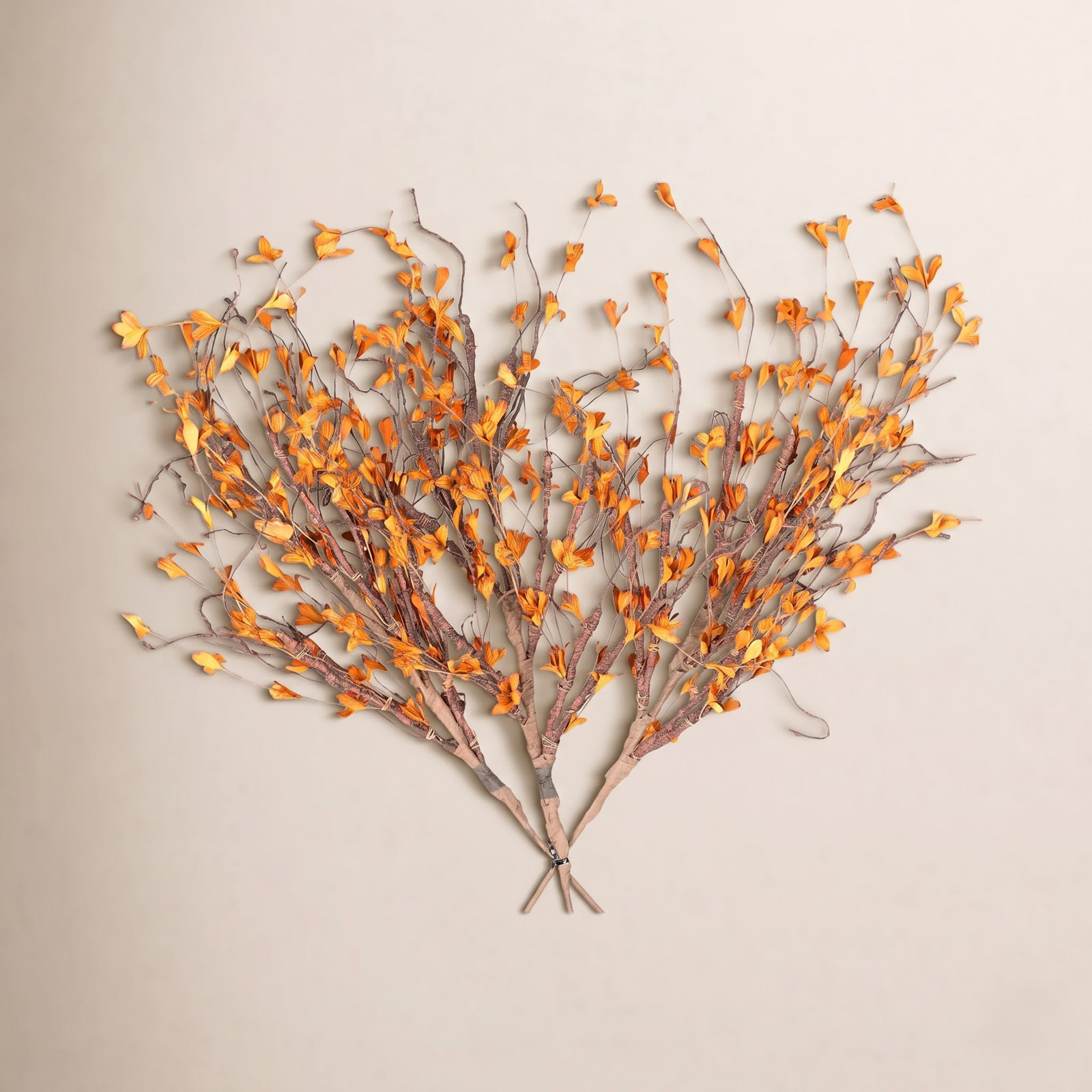 Wood Twig Stems, Orange