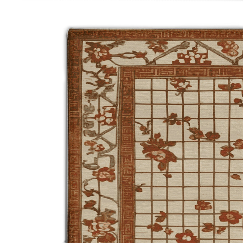 Tapis intérieur et extérieur ArtDeco, Rectangulaire 2 pi x 3 pi