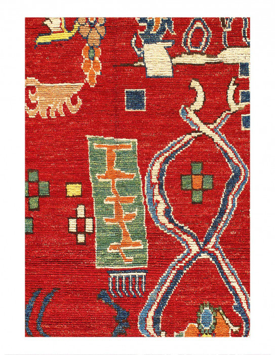 Neevan One-of-a-Kind 7'11'' X 10'9'' Hand Knotted Area Rug
