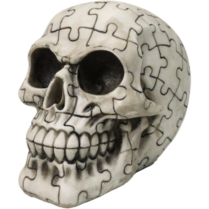Figurine crâne de crâne articulé Ossuary Macabre