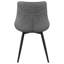 Chaise d'appoint pivotante touffetée (ensemble de 2)