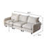 Canapé modulaire 99 pièces 3 pièces 99 po