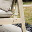 Patio Sofa 188 cm W Solid Wood Patio Sofa with Cushions