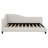 Twin Size L-Shaped Daybed With Solid Wood Legs-434249151