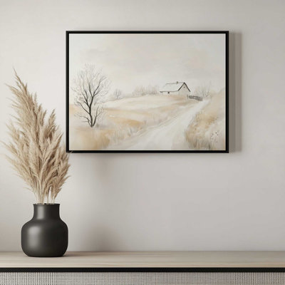 «Cottage Lane» par Heidi Kuntz, reproduction d'art
