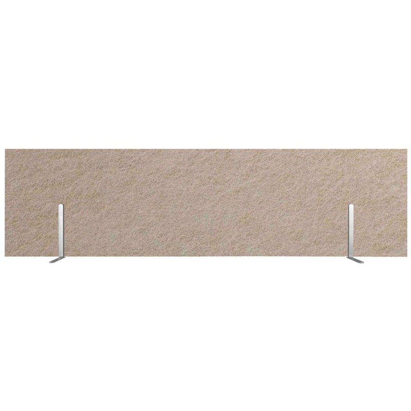Panneaux d'intimité de bureau SoundSorb, H 12 po x l 24 po x P 2 po, Beige