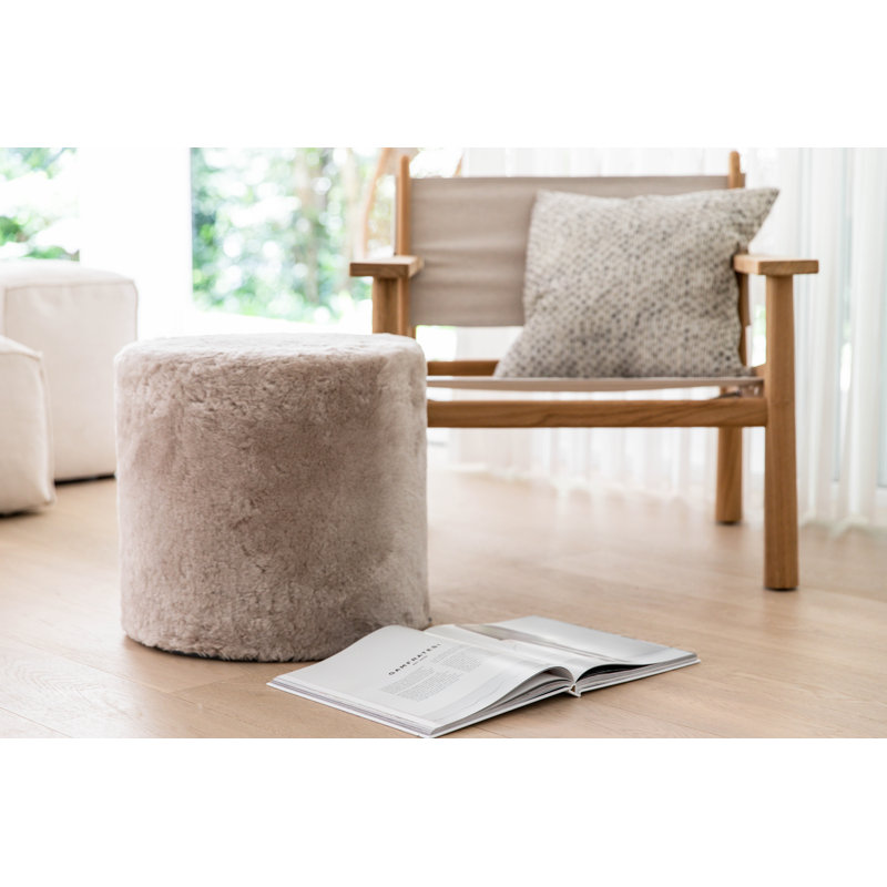  Grand repose-pieds Furniture Shearling, Gruau