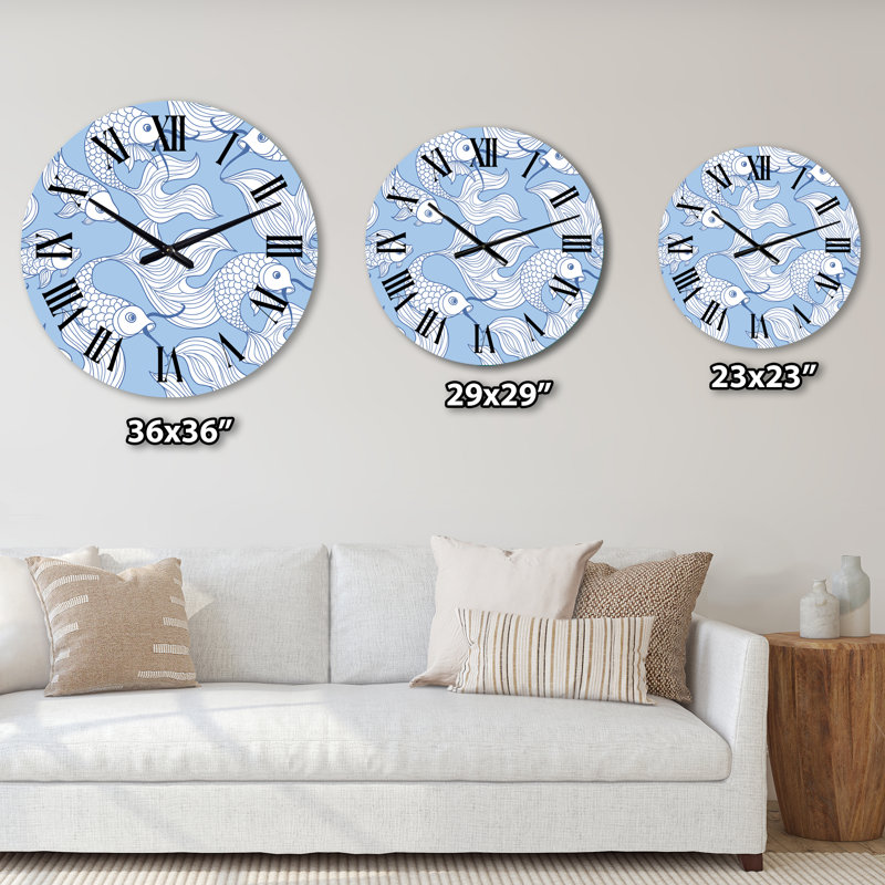 Horloge murale nautique et côtière, Moyen