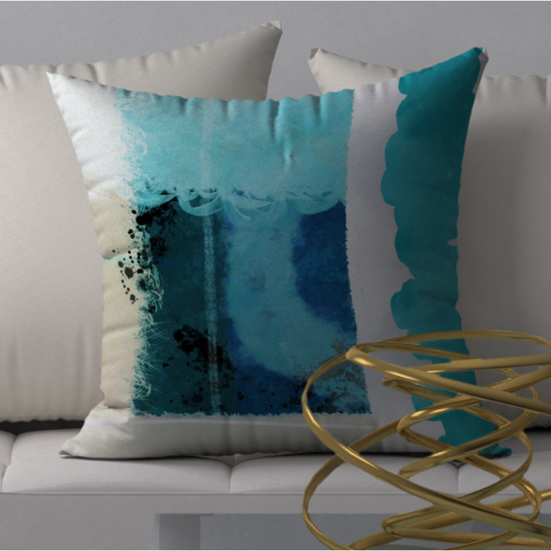 Housse de coussin décorative carrée épicée rest, 20 po x 20 po