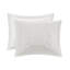 Édredon très grand - 100% coton, 3 ornements en chenille, surdimensionné et élégant, comprend 2 taies décoratives, une mini-broderie fine, douillette et confortable-121232270-121232272