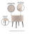 Upholstered Accent Ottoman(Only One Ottoman)-1204569524-1204569525