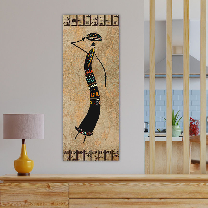 Stunning Decorative Canvas Painting, 11.8 x 31.5 inches | 100% Canvas Artwork, Framed with 100% Wooden Frame (Thickness: 1.6 inches) | Perfect for Home Decor, Living Room & Office, Elegant & Eye-Catching Design