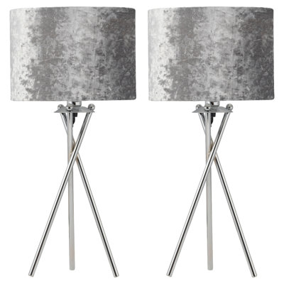 Taylorsville Metal Tripod Lamp