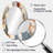 Tymvou - Brown Oval Wall Mirror Decor-308801897