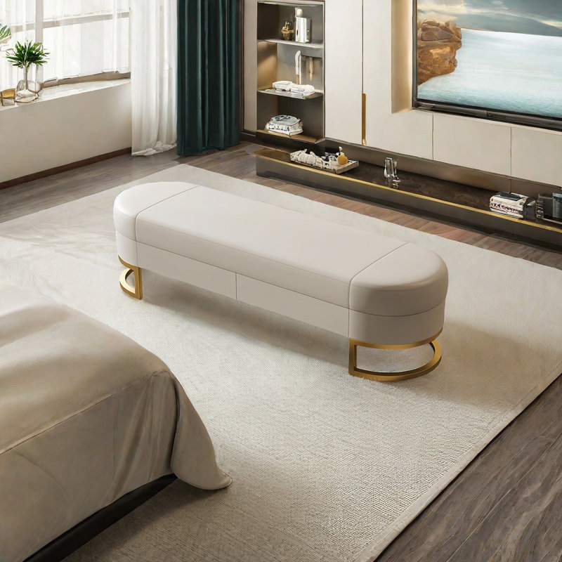 Lilliemai, Blanc cassé, H 17,71 po x l 62,99 po x P 15,74 po