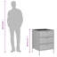 Armoire de rangement extérieure en rotin PE de 50 gallons avec sac résistant à l'eau vidaXL-1560047186