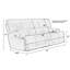 Anjuman 93" Leather Match Reclining Sofa-24676003-24734706-24734707