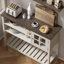 Buffet de 39,4 po de largeur avec porte vitrée et tablette réglable-615839129