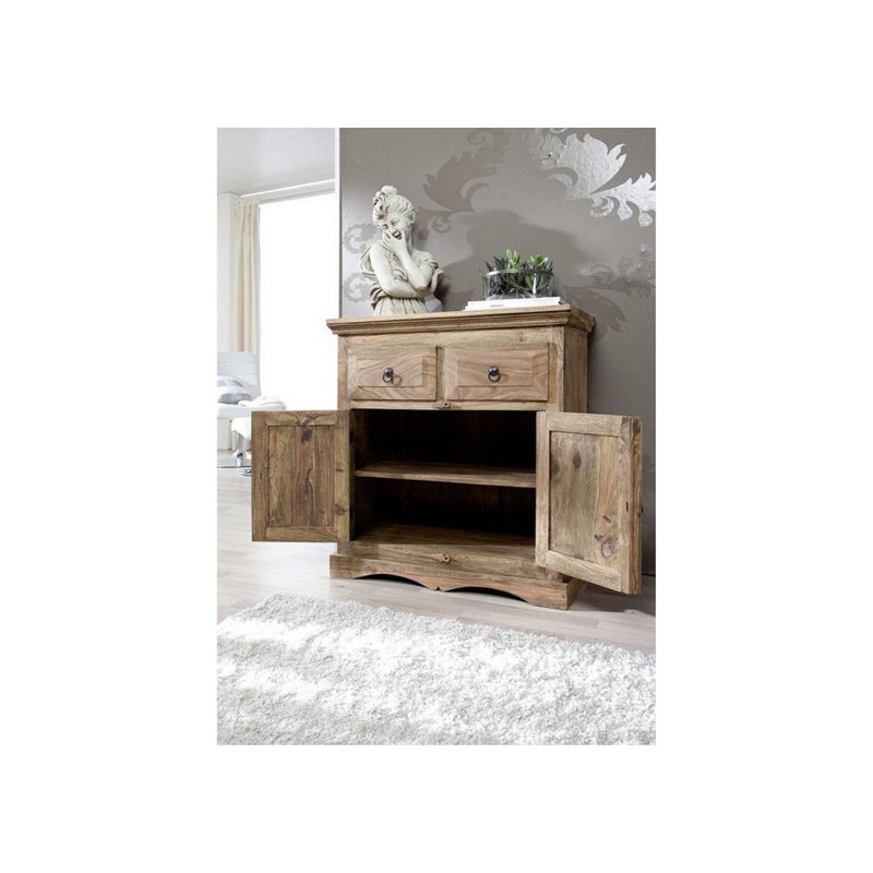 Leeds 90cm Solid Wood Sideboard