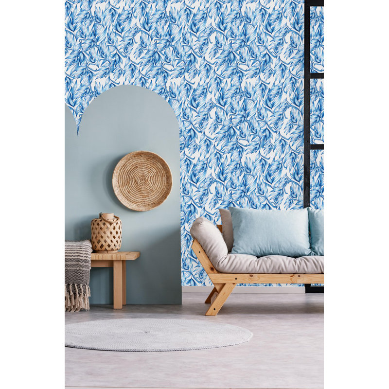 Carreau de papier peint auto-adhésif l 25 po, L 2,08 pi x L 10,42 pi