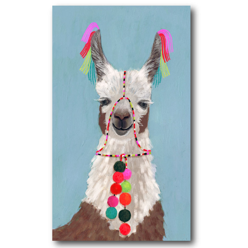 « orneed llamas i », reproduction d’impression sur toile tendue