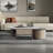 Italian microcrystalline stone coffee table