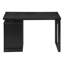Computer Desk, Home Office, Laptop, Left, Right Set-Up, Storage Drawers, 48"L, Work, Black Laminate, Contemporary, Modern
