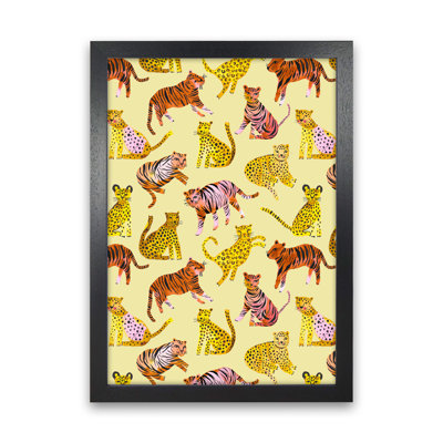 Tigers And Leopards Savannah - Print