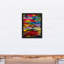 Toile flottante encadrée Neon Strokes-1497725806-1499131962