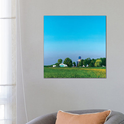 Sartell Farm Portrait by Ben Bauer - Wrapped Canvas Painting