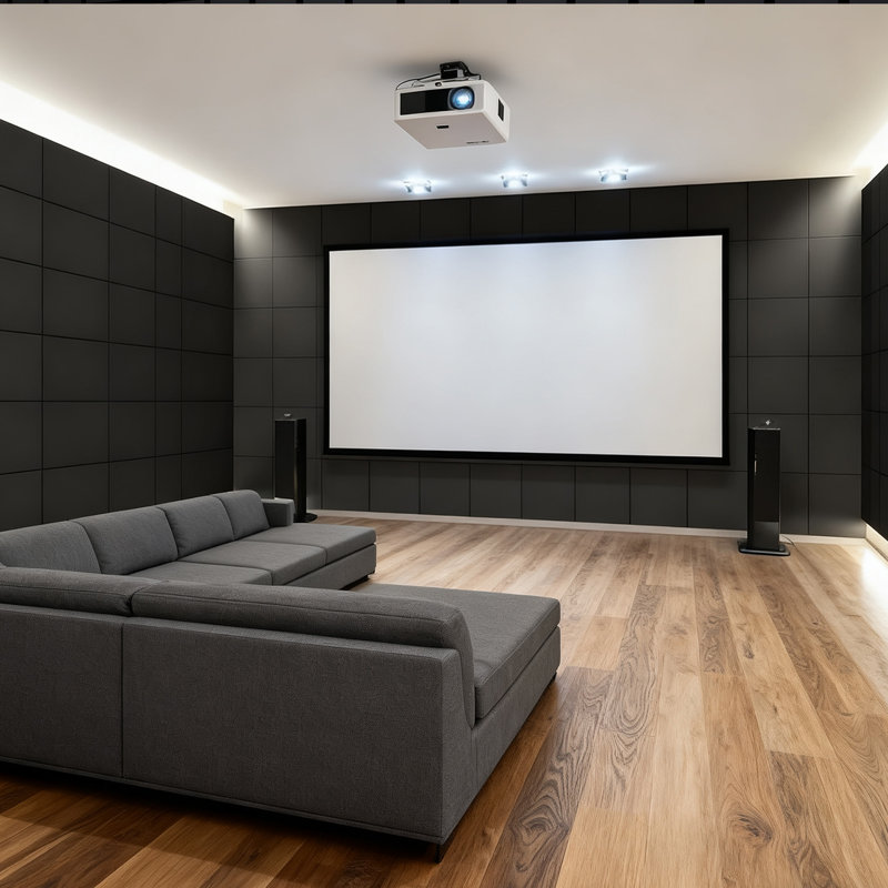 High Density Self-Adhesive Acoustic Panels