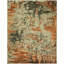 Selayah Wool Camouflage Area Rug in Orange-2040356633